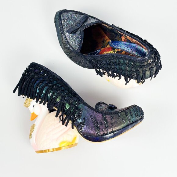 Irregular Choice Swan Character Heels – Size 39 / Size 8 - Picture 1 of 6